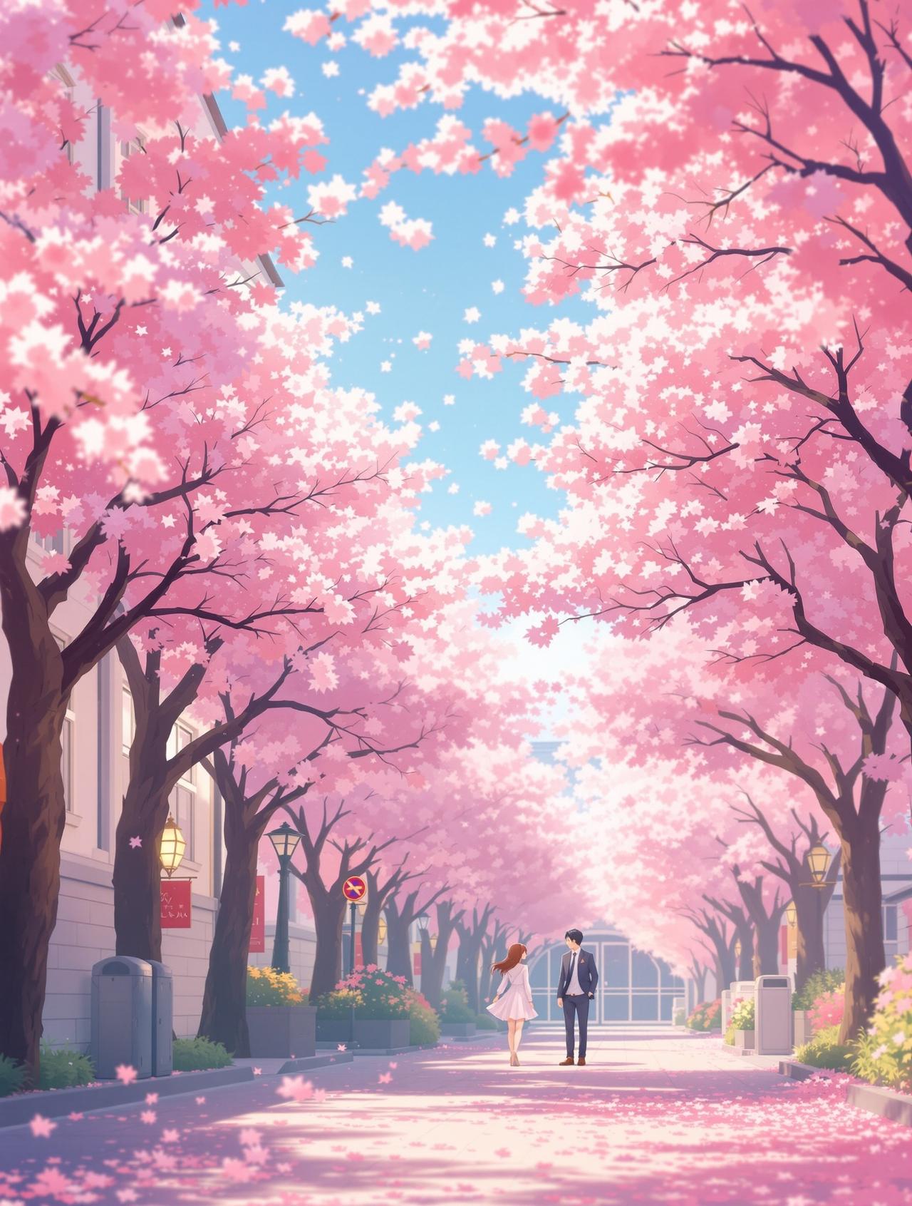 天堂动漫 - 樱花落尽之时